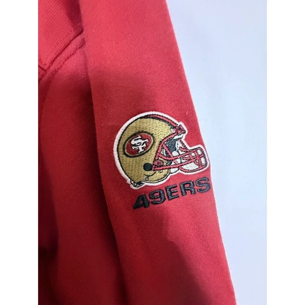Vintage San Francisco 49ers NFL Mens‎ 2XL Heavyweight Pullover Red